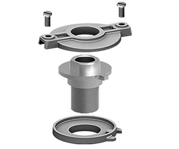 Performance in Lighting Onderdeel | OTR KIT NIPP M10 FOR DRV BX KIT-BD/M10-B-Bevestigingskit voor LED driv | 310707