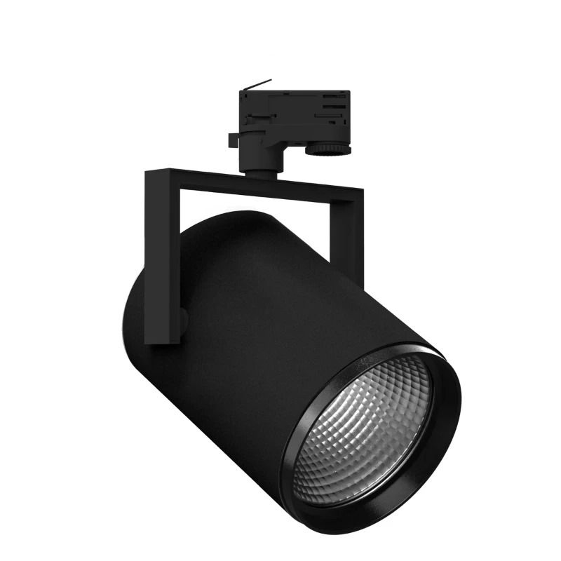 Performance in Lighting LED Rail Armatuur 3-Fase | 40W 3000K 4130lm 830 | IP20 DALI Dimbaar Zwart