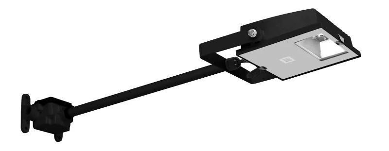 Performance in Lighting LED Schijnwerper | 15W 3000K 1464lm 830 | IP66 Zwart