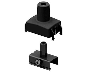 Performance in Lighting Onderdeel | OTR CLAMP M6 GRIPPER+COVER S-9000-P2-B-Beugel met M6-draadmoer + plast | 310734