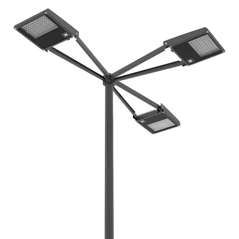 Performance in Lighting | SQUARE+2 PAALTOPBEUGEL TRIPPEL 90° A0363/3-96 Ø60-76MM | 14111596