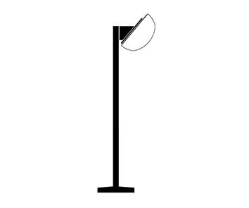 Performance in Lighting Lichtmast | CHIP MAST M1 ZWART | 117cm