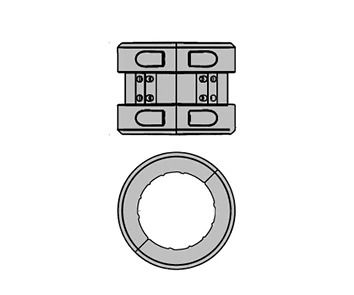 Performance in Lighting | SYSTEMPARK MASTKIT A0479/96-D90 KIT-Glijdende basis uit gelakt alumniu | 14099696
