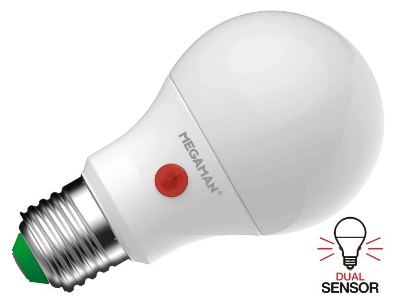 Megaman E27 LED Schemerschakelaar Lamp | 8.8W 2700K 220V/240V | 827 | MM10028