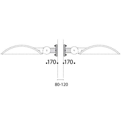 Performance in Lighting | KYRO A0406/2-96 PAALSTEUN DUBBEL D.80-120 | 14088796