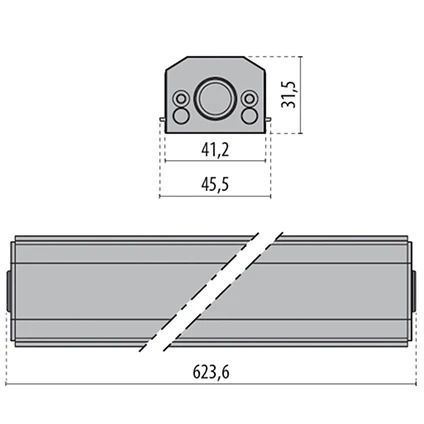 Performance in Lighting Onderdeel | NOTTURNO VOEDINGSBOX L1000/1500 DALI | 310916