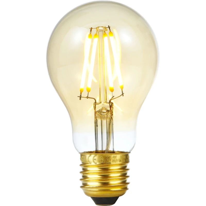 SPL E27 LED Lamp | 4W Goud 2500K 220V/240V 825 | 360° Dimbaar