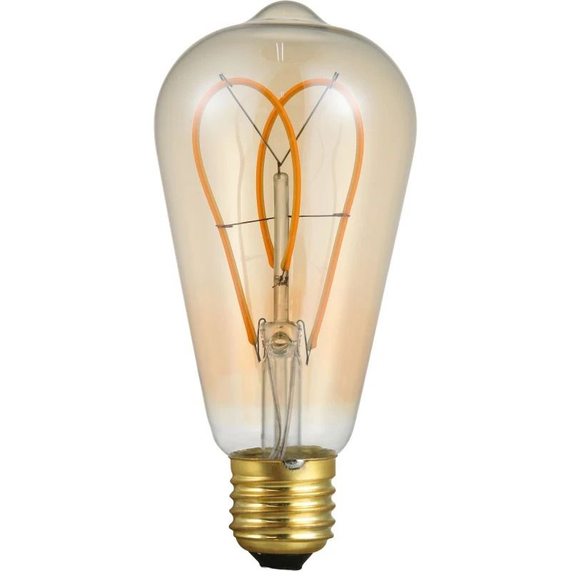 SPL E27 LED Edison Lamp | 5W Goud 2000K 220V/240V 920 | 360° Ø64mm Dimbaar
