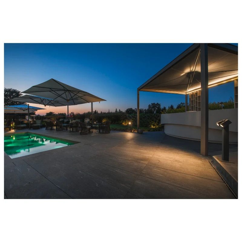 SLV LED Tuinlamp | 2X GU10 Max 7W  | IP44 THEO
