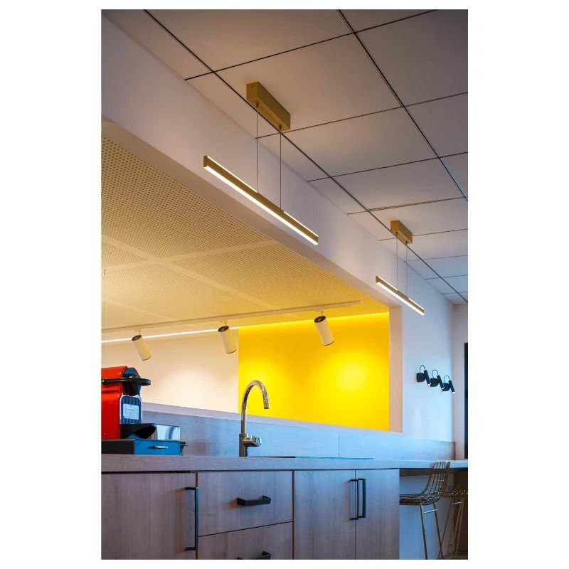 SLV LED Pendelarmatuur | 24W 2700K/3000K 1250lm 927/930 | IP20 Dimbaar | ONE