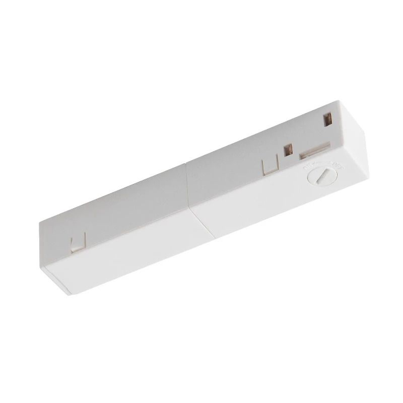 SLV Onderdeel | Eindvoeding links 48V TRACK wit DALI | 48V SYSTEM