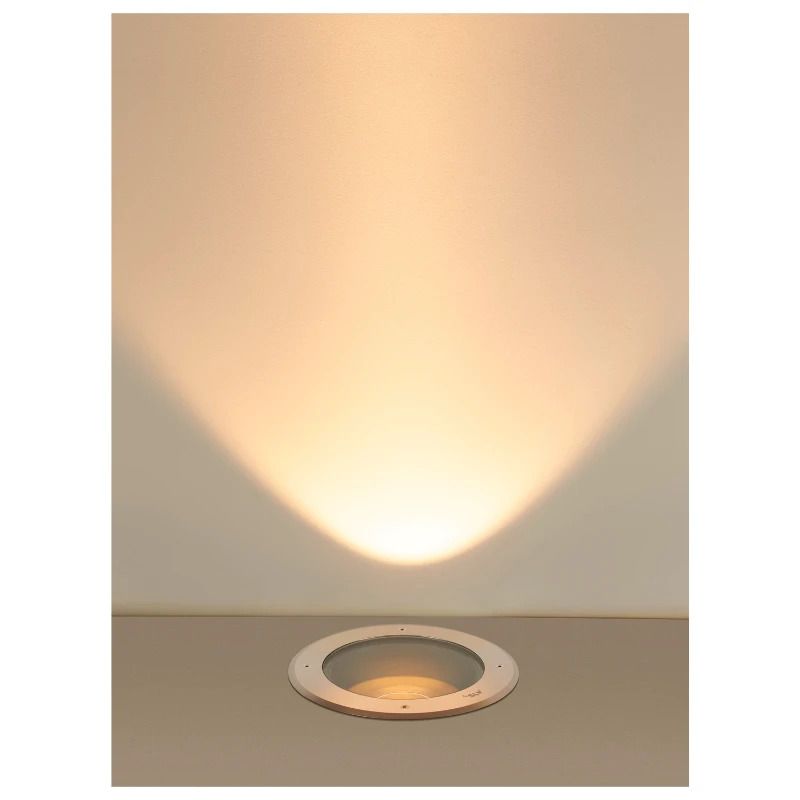 SLV LED Grondspot Ø270mm | 27W 3000K 2790lm 830 DALI Dimbaar IP65 | DASAR