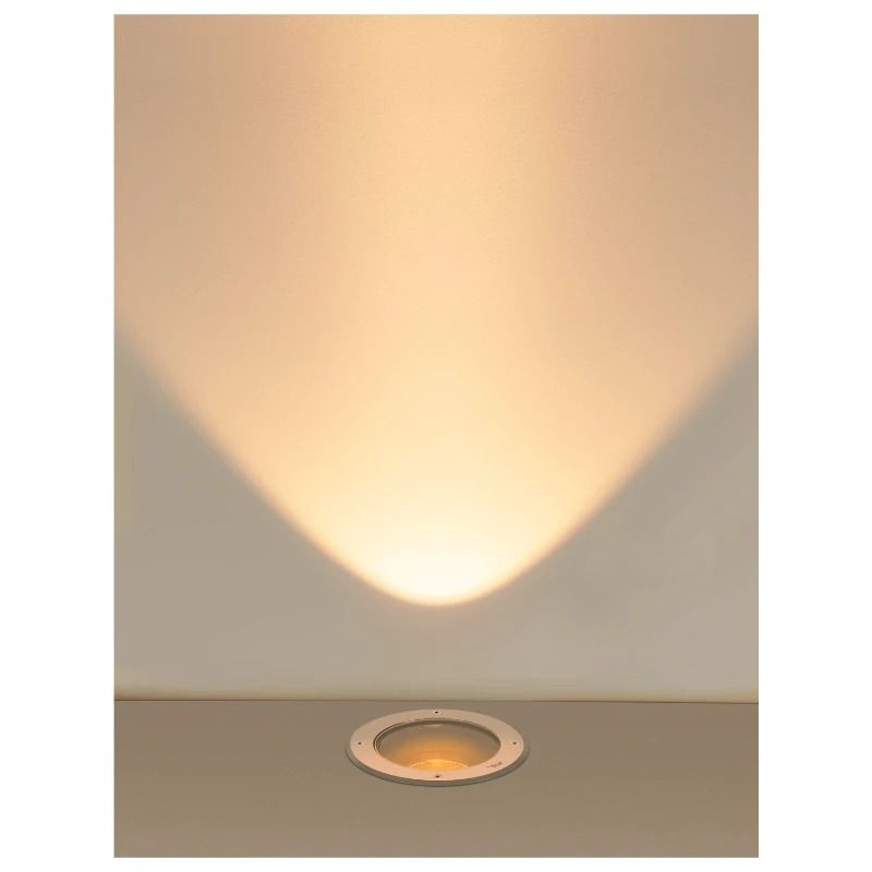 SLV LED Grondspot Ø200mm | 19W 3000K 1950lm 830 DALI Dimbaar IP65 | DASAR