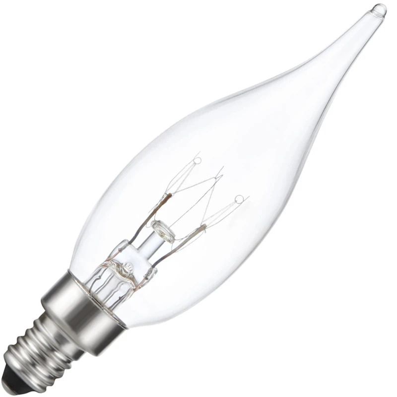 Schiefer E10 Kaars Gloeilamp | 15W 2700K 120lm 220V/240V | Dimbaar