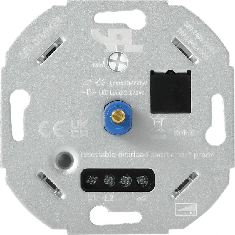 SPL E27 LED Globelamp | 8W 2500K 220V/240V 925 | 360° Dimbaar