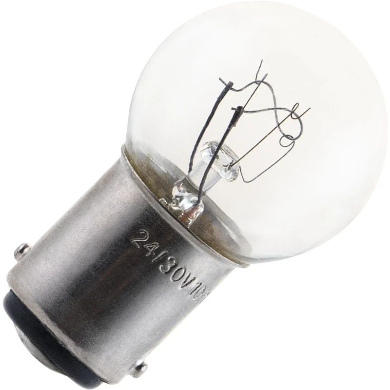 Schiefer Voertuiglamp | Ba15d G25x45 24/30V 10/15W RC CC-3A 1.5K uur Helder