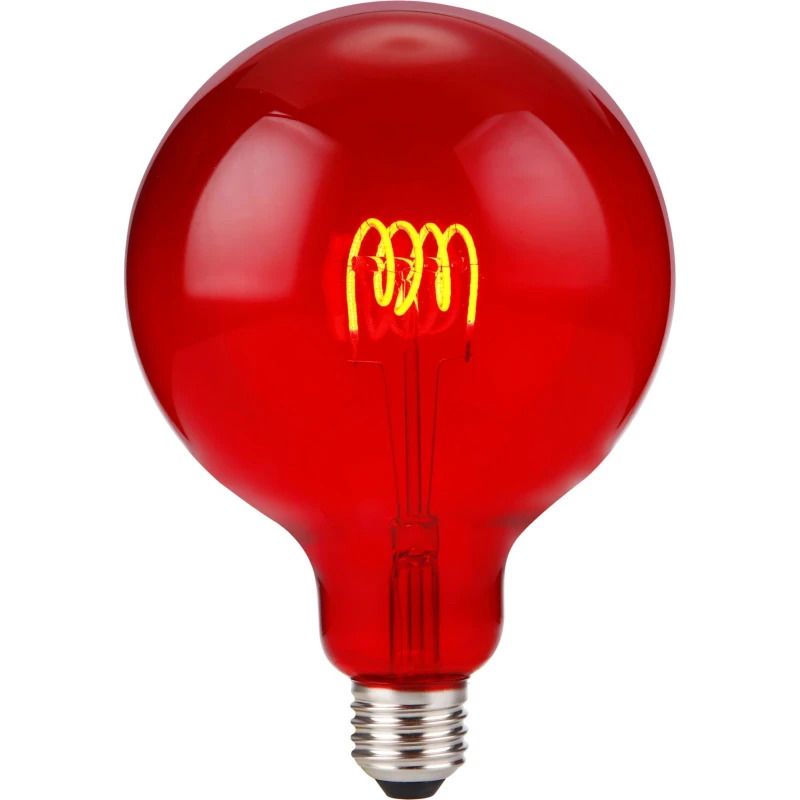 SPL E27 LED Globelamp | 4W Rood 220V/240V 4 | 360° Dimbaar