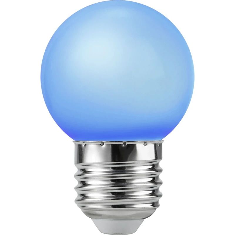 SPL E27 LED Kogellamp | 1W Blauw 220V/240V | 320°