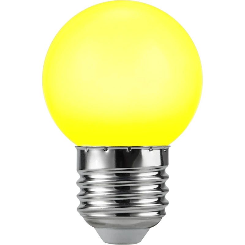 SPL E27 LED Kogellamp | 1W Geel 220V/240V | 320°