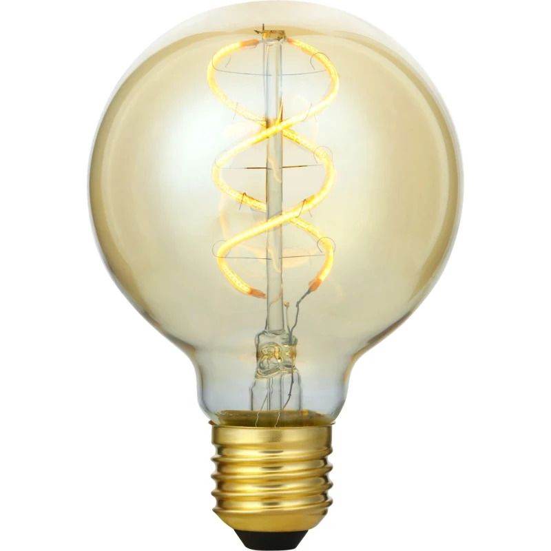 SPL E27 LED Globelamp | 5W Goud 2200K 220V/240V 822 | 360° Dimbaar