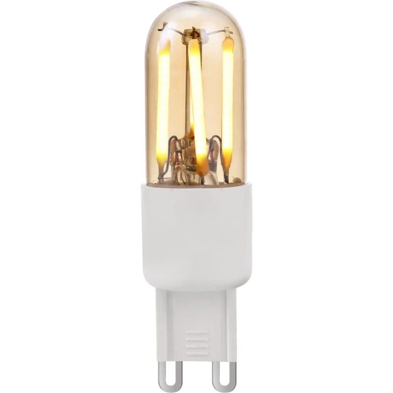 SPL G9 LED Steeklamp | 3W Goud 2200K 220V/240V 922 | 360° Dimbaar
