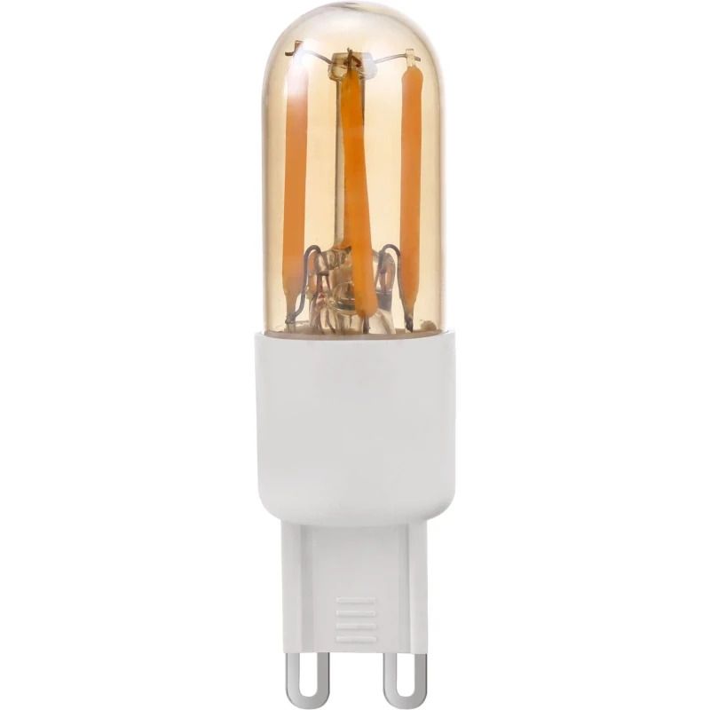 SPL G9 LED Steeklamp | 3W Goud 2200K 220V/240V 922 | 360° Dimbaar