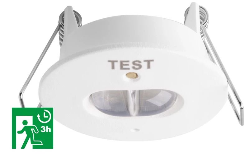 Megaman LED Noodverlichtingsarmatuur | 1.8W 6000K 120lm | IP20 Inbouw | MM10481