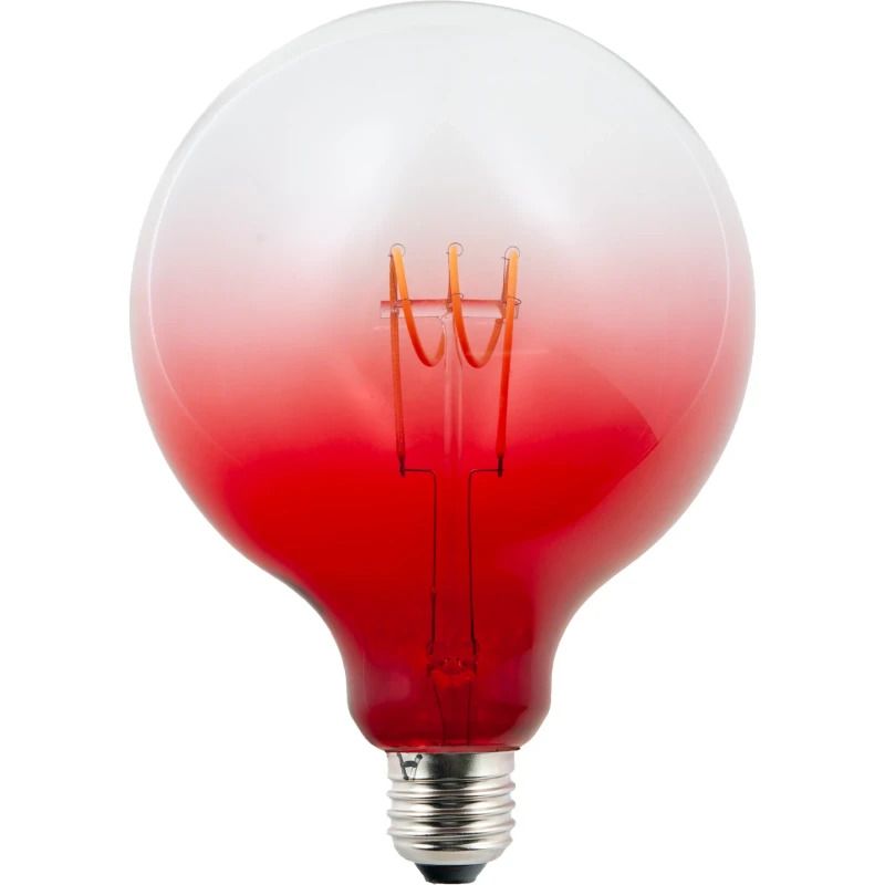 SPL E27 LED Globelamp | 4W Rood 220V/240V 9 | 360° Dimbaar