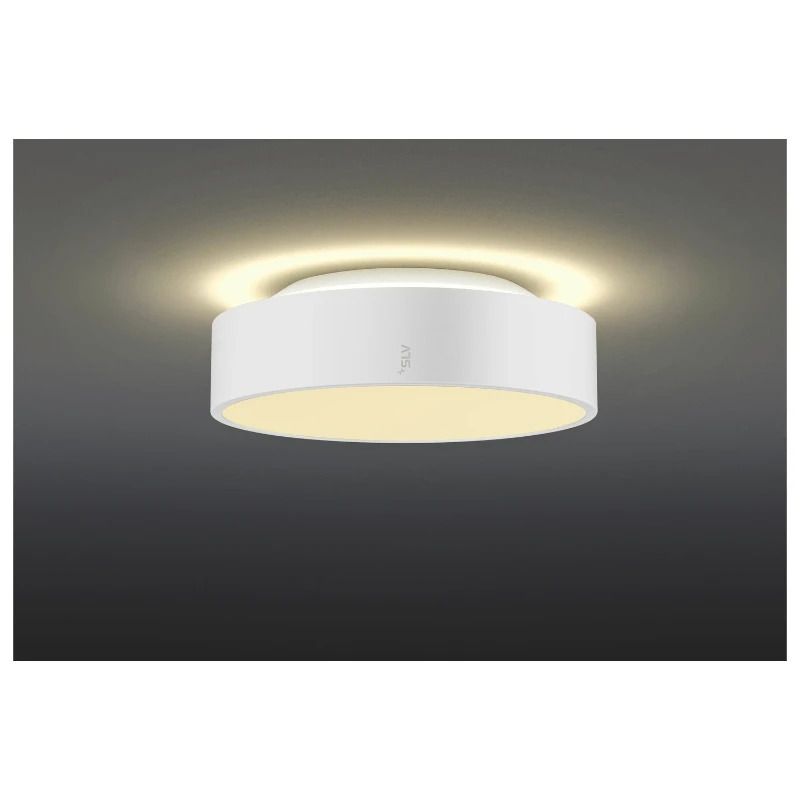 SLV LED Plafond- Wandlamp | 10W 3000K/4000K 1250lm 930/940 | IP50 Dimbaar | MEDO