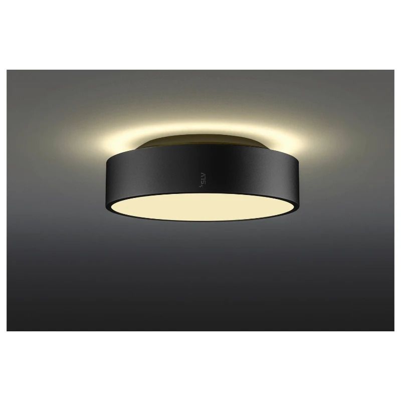 SLV LED Plafond- Wandlamp | 10W 3000K/4000K 1350lm 930/940 | IP50 Dimbaar | MEDO
