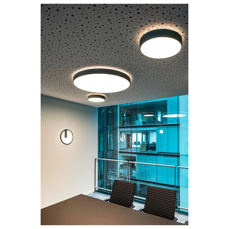 SLV LED Plafond- Wandlamp | 19W 3000K/4000K 2400lm 930/940 | IP50 DALI Dimbaar | MEDO