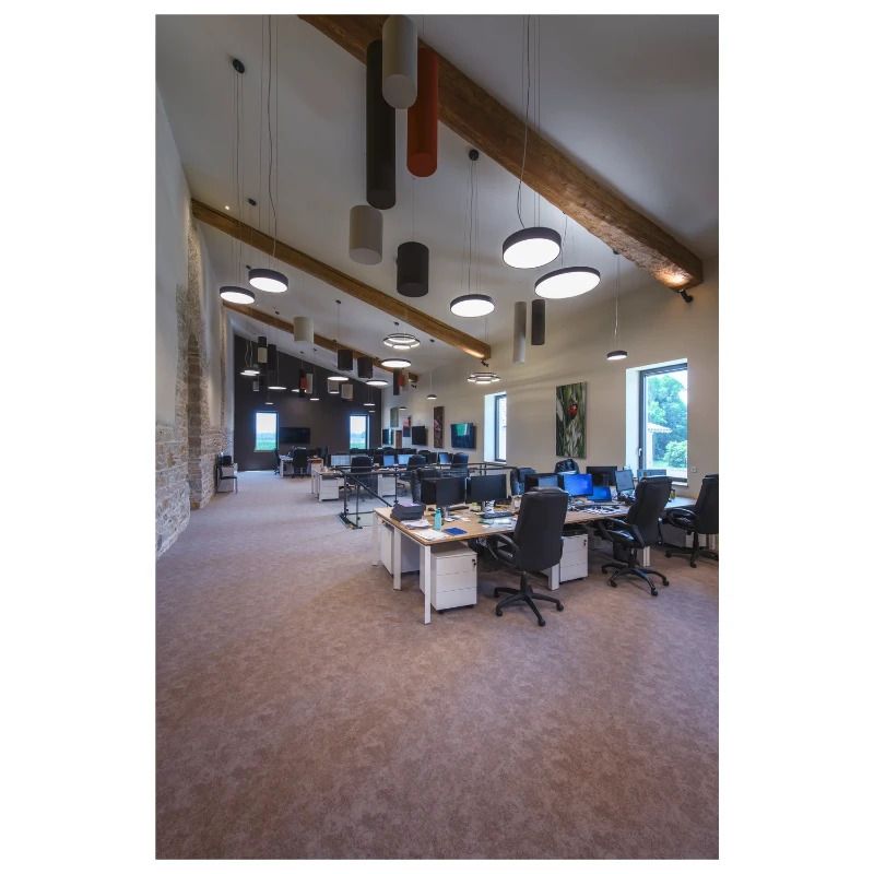 SLV LED Plafond- Wandlamp | 39W 3000K/4000K 5000lm 930/940 | IP50 DALI Dimbaar | MEDO