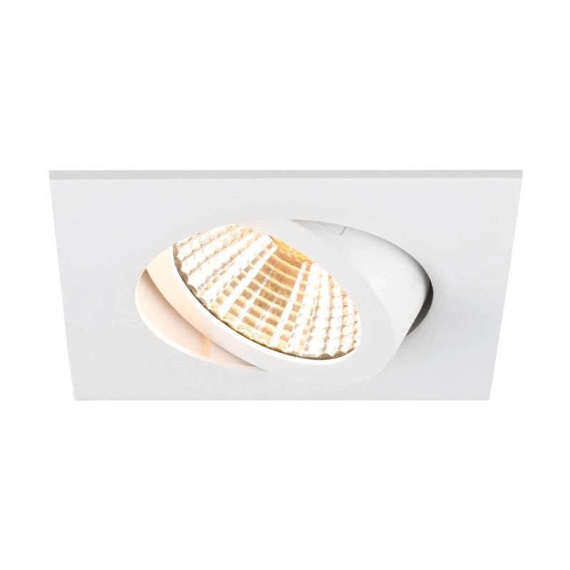 SLV LED Inbouwarmatuur Vierkant | 8.3W 3000K 750lm 930 IP20 | Dimbaar | NEW TRIA