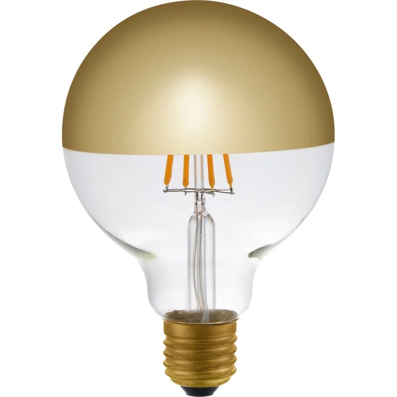 SPL E27 LED Kopspiegellamp | 4W Goud 2500K 220V/240V 825 | 360° Dimbaar