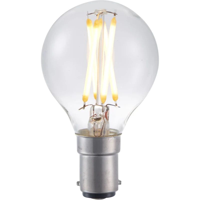 SPL BA15d LED Kogellamp | 4W 2700K 220V/240V 927 | 360° Dimbaar