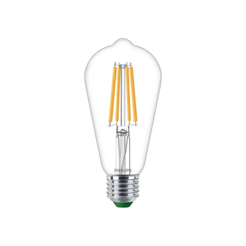 10x Philips E27 LED Edison Lamp | 4W 2700K 220V/240V 827 | 840lm