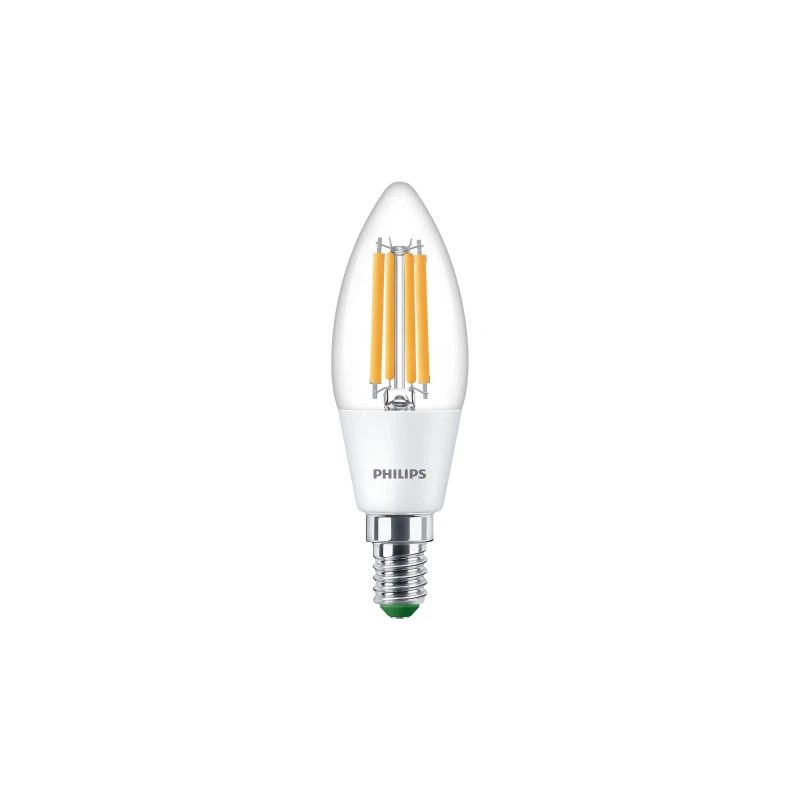 10x Philips E14 LED Kaarslamp | 2.3W 2700K 220V/240V 827 | 485lm
