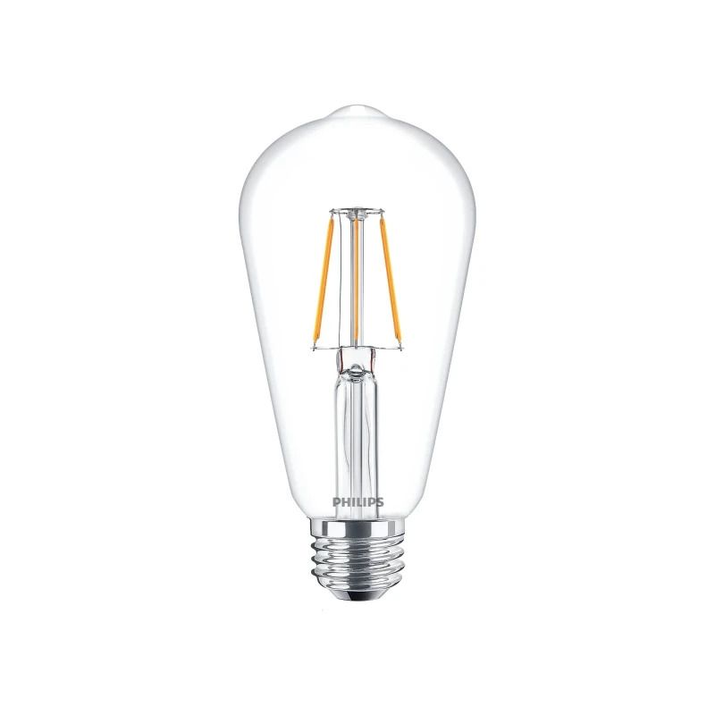 Philips E27 LED Edison Lamp | 4W 2700K 220V/240V 827 | 470lm