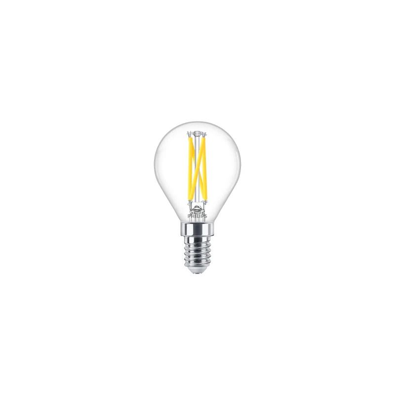 Philips E14 LED Kogellamp | 2.5W 2200K/2700K 220V/240V 922/927 | 340lm Dimbaar