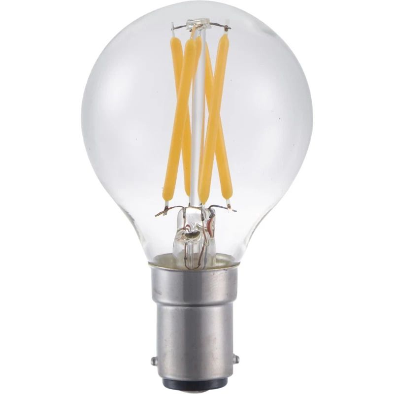 SPL BA15d LED Kogellamp | 4W 2700K 220V/240V 927 | 360° Dimbaar