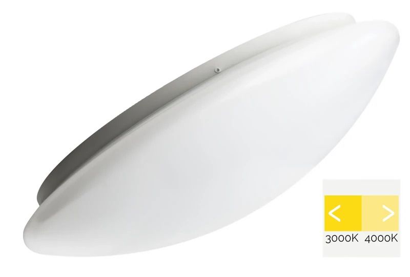 Megaman LED Opbouwarmatuur Ø280mm | 11W 3000K/4000K 1000lm 830/840 | IP44 | MM10264
