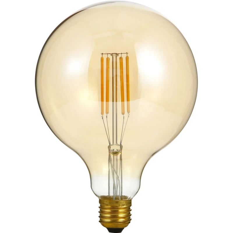 SPL E27 LED Globelamp | 8W Goud 2200K 220V/240V 922 | 360° Dimbaar