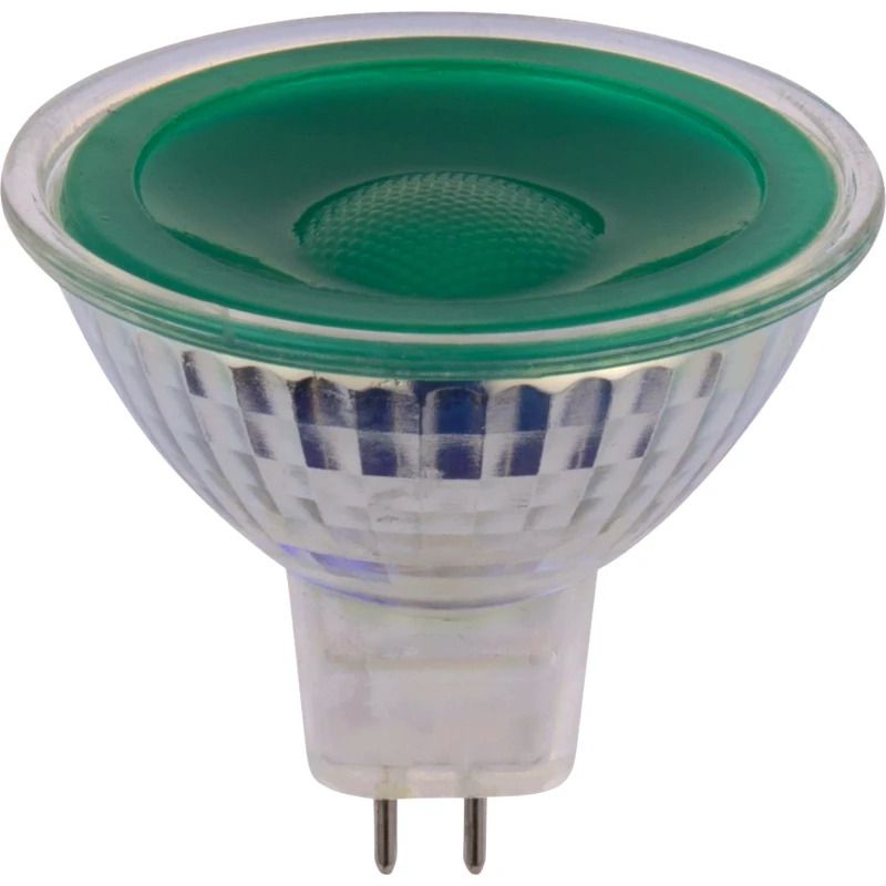 SPL GU5.3 LED Lamp | 5W Groen 12V | 38° Ø50mm