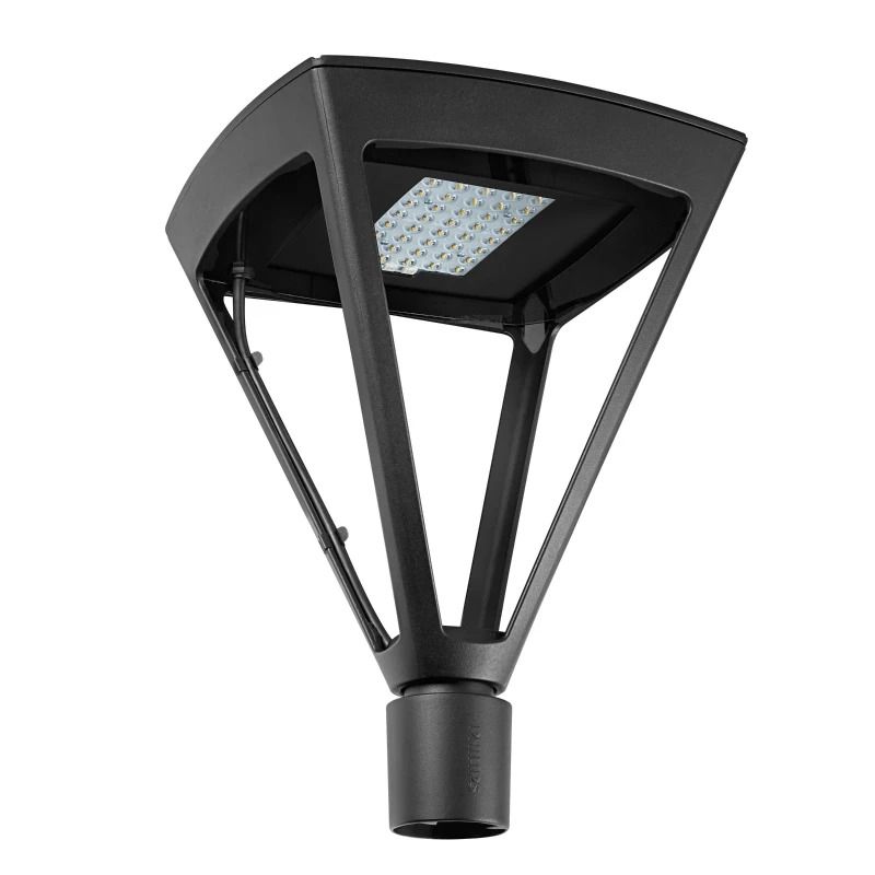 Philips LED Mastarmatuur | 40W 4000K 4288lm 740 | Ø60mm Zwart IP66 DALI Dimbaar | ClassicStreet