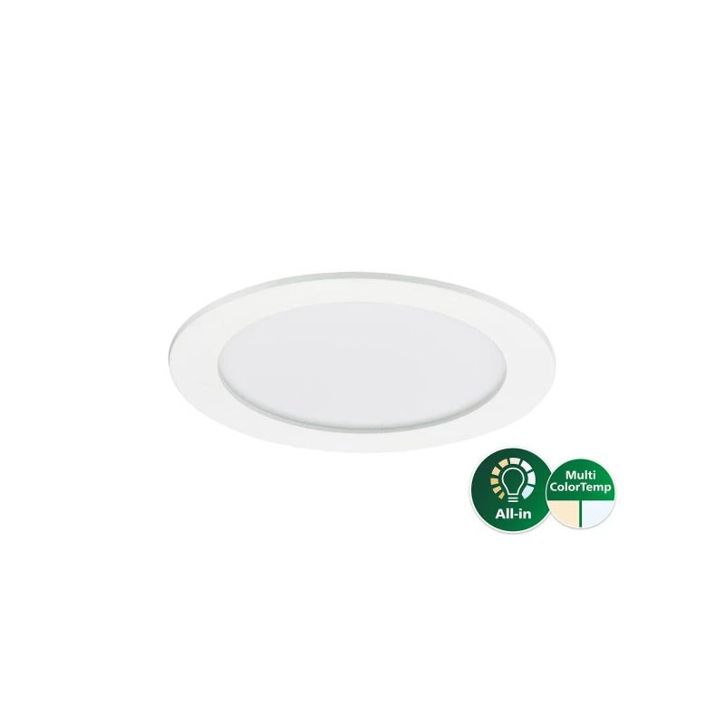 Philips LED Downlighter Ø152 - 157mm | 9.5W 3000K/4000K 1100Lm IP20 | CoreLine Downlight