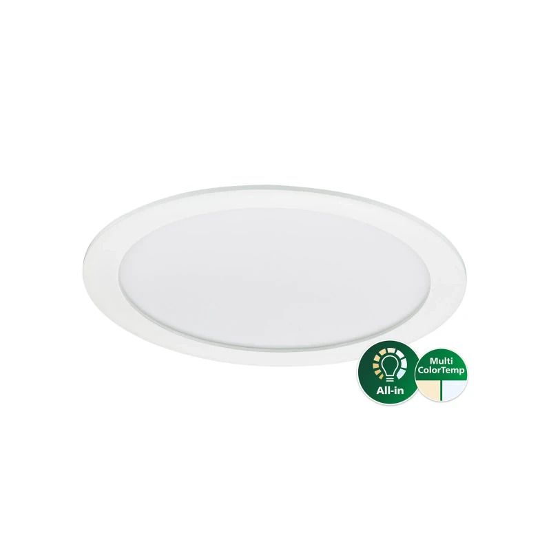 Philips LED Downlighter Ø205 - 210mm | 17.5W 3000K/4000K 2100Lm IP20 | CoreLine Downlight