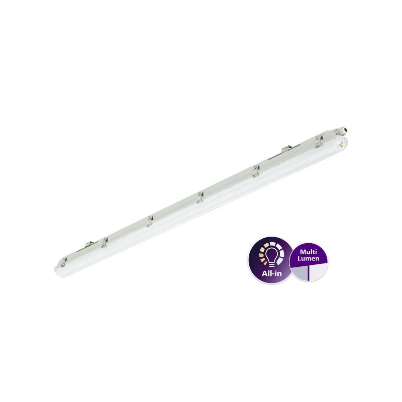 Philips LED Armatuur Waterdicht 150cm | 53W 4000K 6800Lm 840 | IP65 | Ledinaire