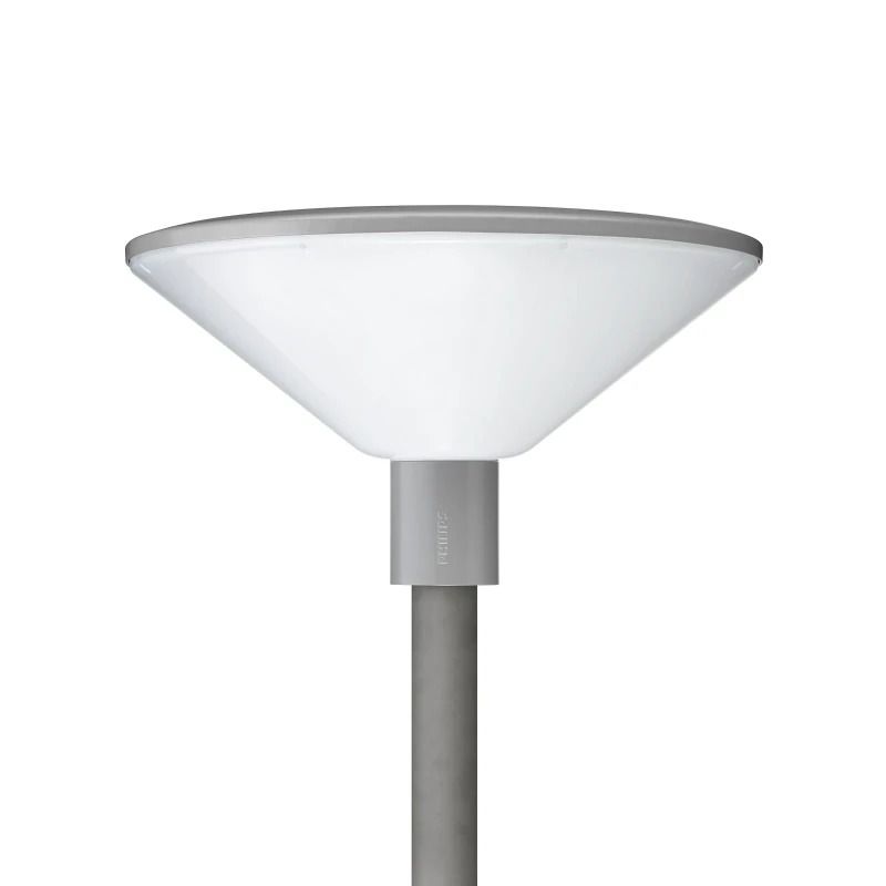 Philips LED Mastarmatuur | 40W 3000K 2714lm 830 | Ø62mm Zilver IP66 | TownGuide Performer