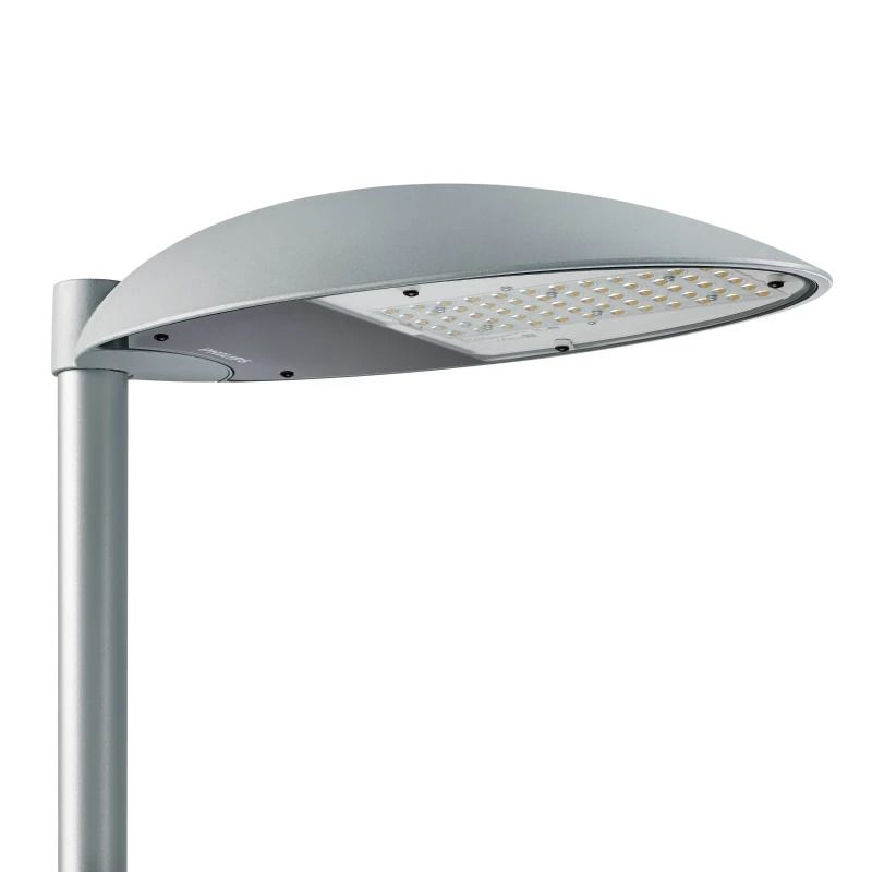 Philips LED Mastarmatuur | 112W 4000K 15540lm 740 | Ø60/76mm Zilver IP66 DALI Dimbaar | MileWide