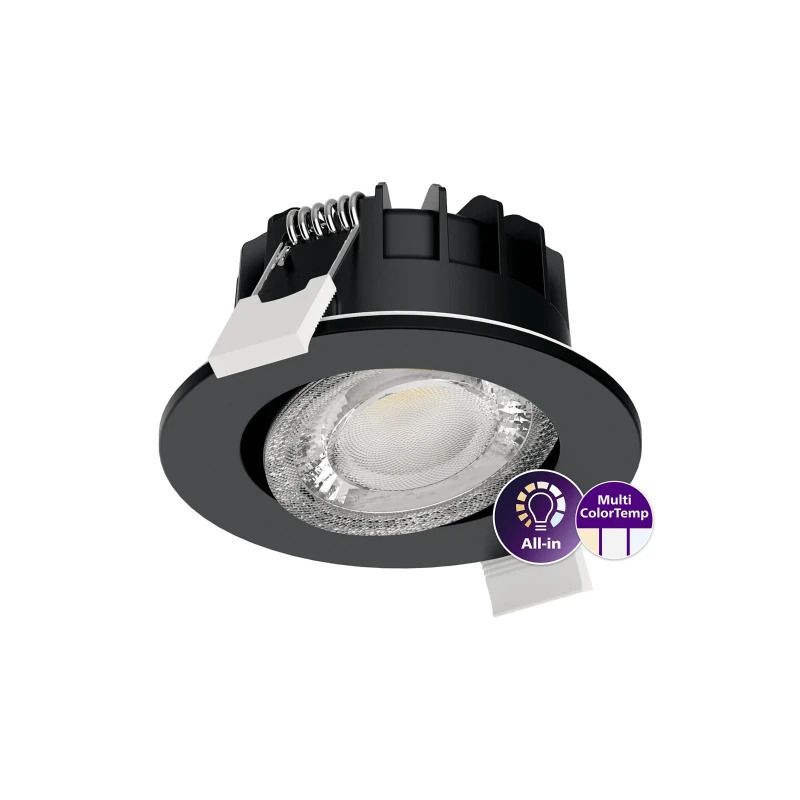 Philips LED Spot Ø68mm | 6W 2700K/4000K 550Lm IP65 | Dimbaar | Ledinaire Spot